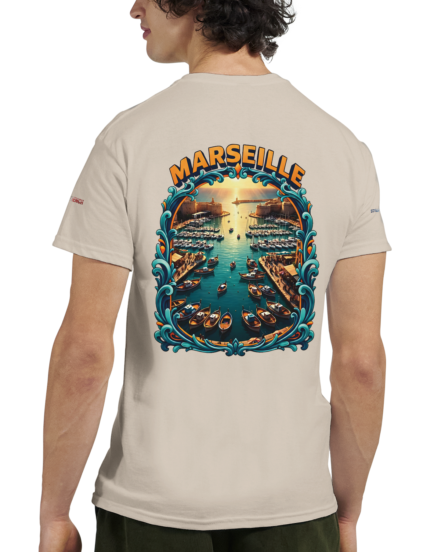 Unisex-T-Shirt Marseille, dick, Rundhalsausschnitt | Gildan® 5000