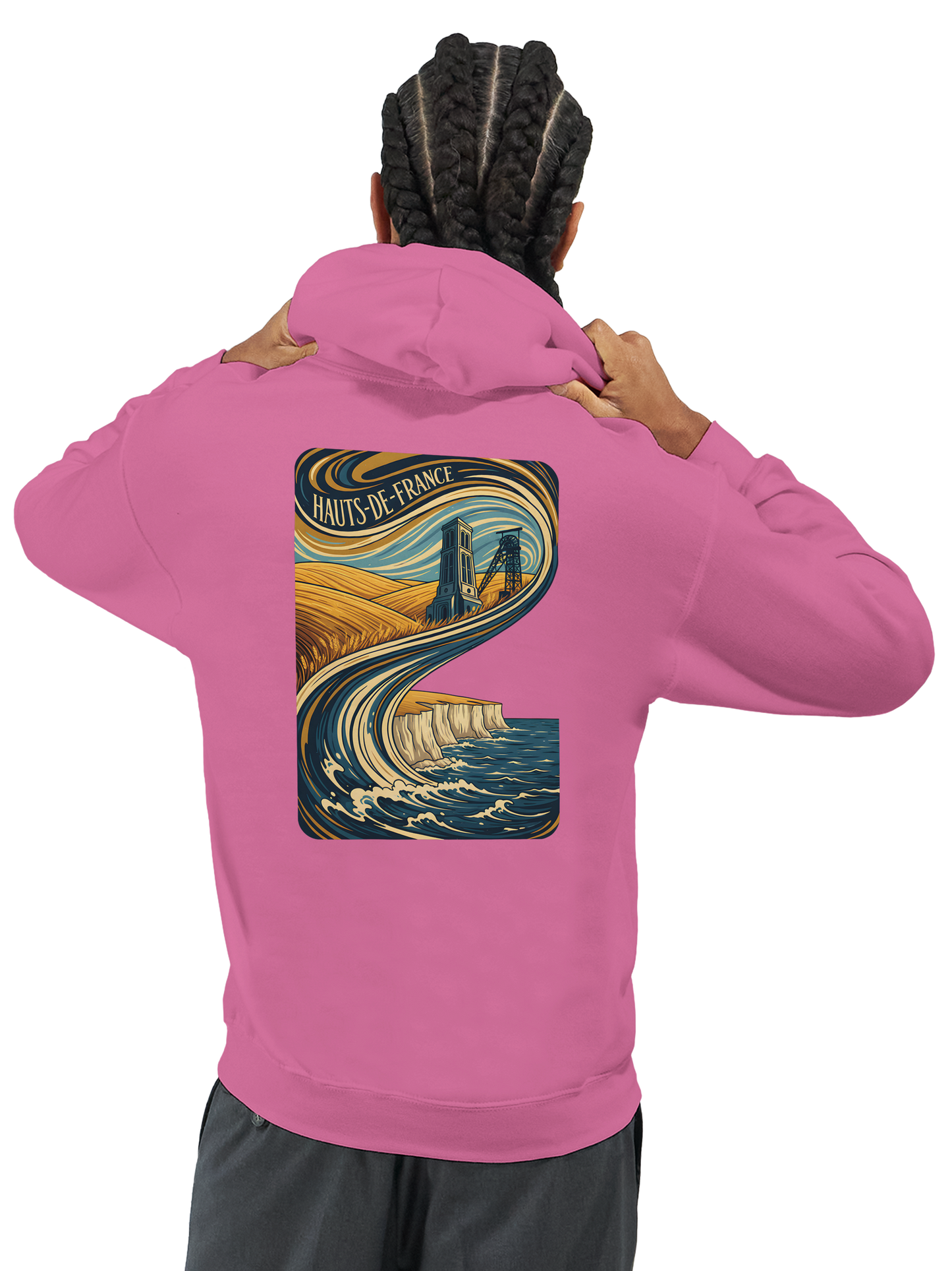 Klassischer Unisex-Hoodie von Top de France | Gildan® 18500