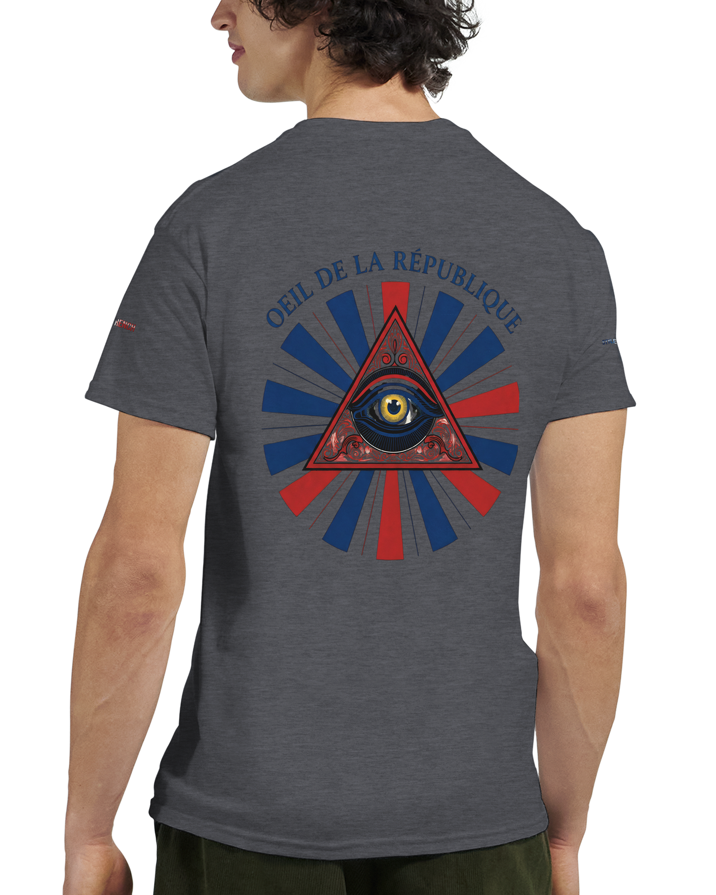 Men's Republic Eye T-Shirt Heavy Crewneck | Gildan® 5000