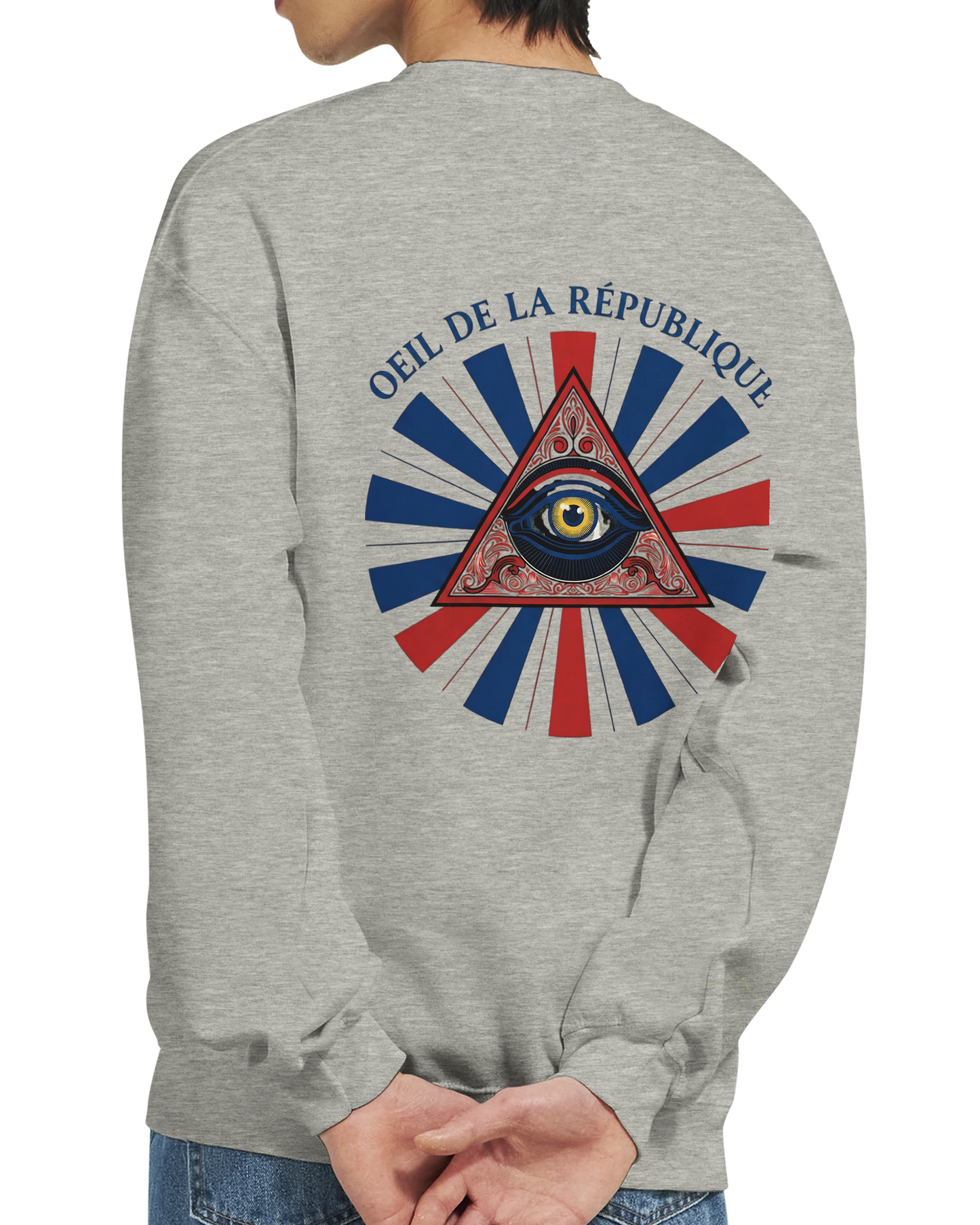 Men's Eye of the Republic Classic Crewneck Sweatshirt | Gildan® 18000