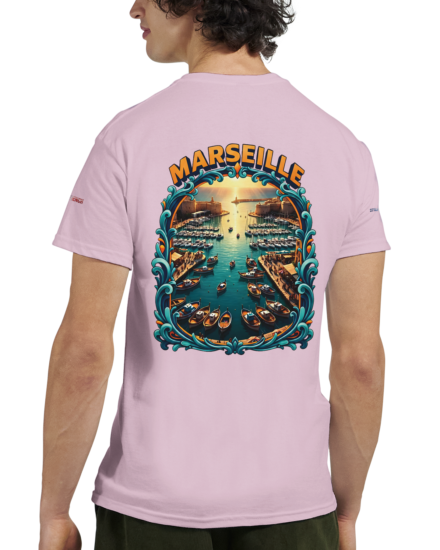 Unisex-T-Shirt Marseille, dick, Rundhalsausschnitt | Gildan® 5000