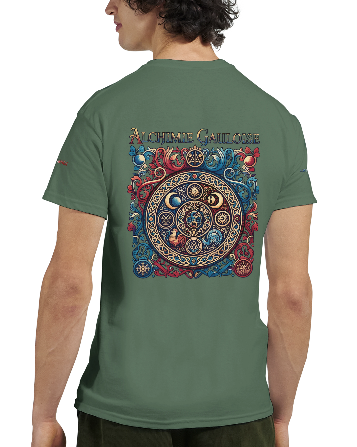 Herren-T-Shirt "Gallische Alchemie" | Schweres Rundhals-T-Shirt | Gildan® 5000