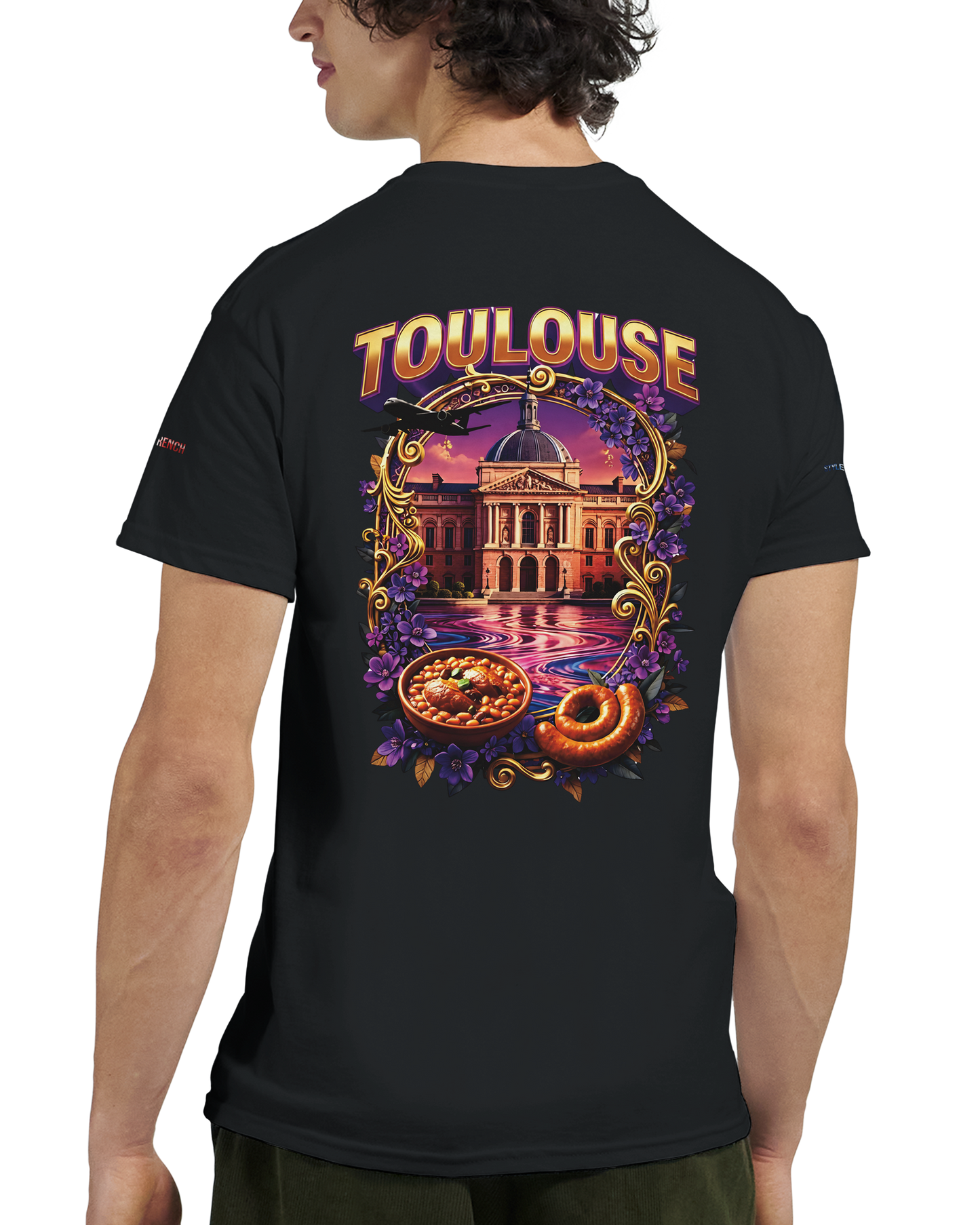 - Unisex Toulouse city of France heavy crewneck t-shirt | Gildan® 5000