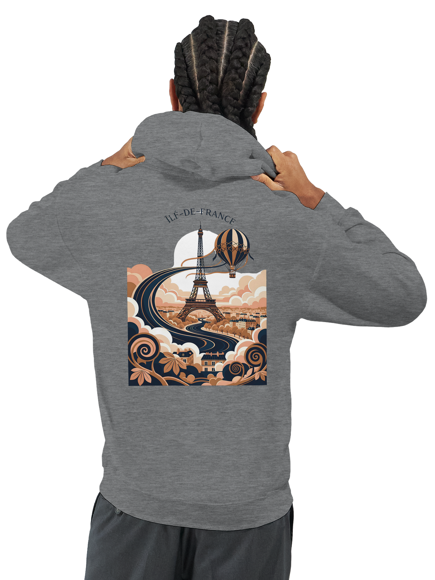 Unisex Hoodie Ile de France Classic | Gildan® 18500