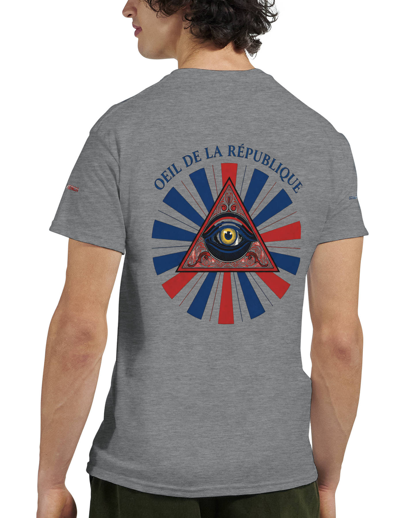 Men's Republic Eye T-Shirt Heavy Crewneck | Gildan® 5000
