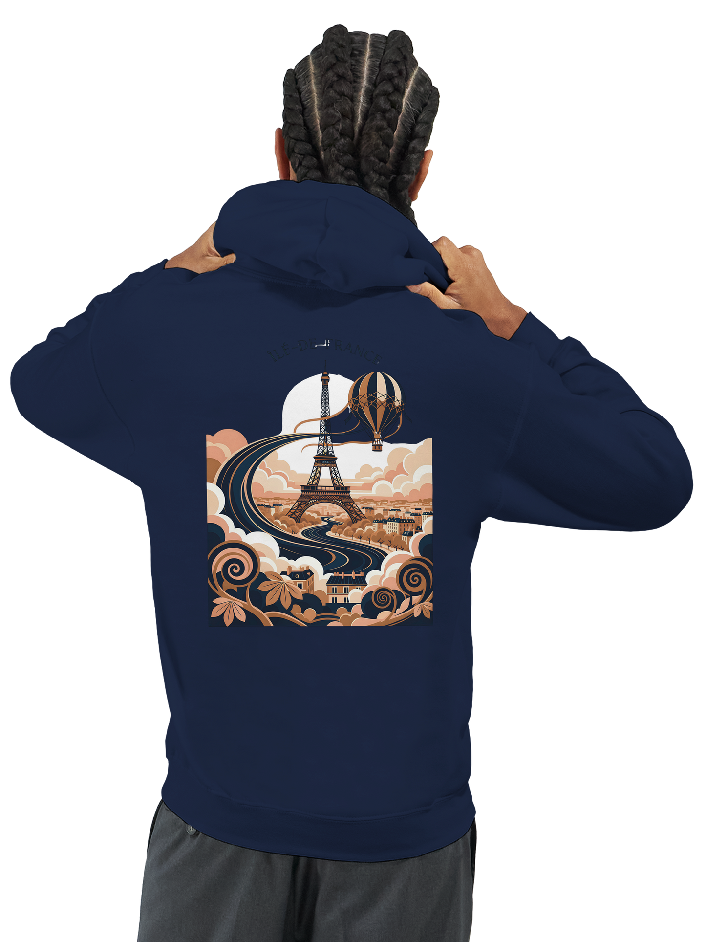 Unisex Hoodie Ile de France Classic | Gildan® 18500