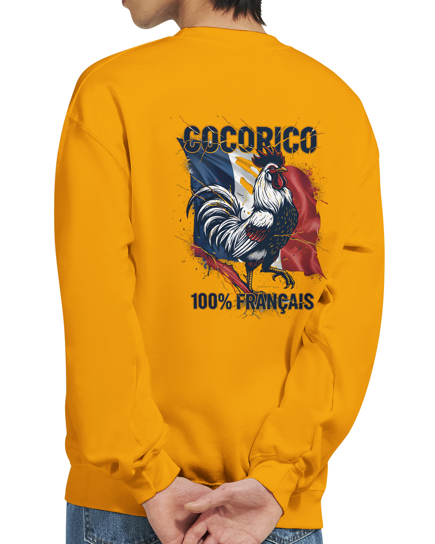 Sweatshirt Cocorico Classic French Style Rundhals | Gildan® 18000