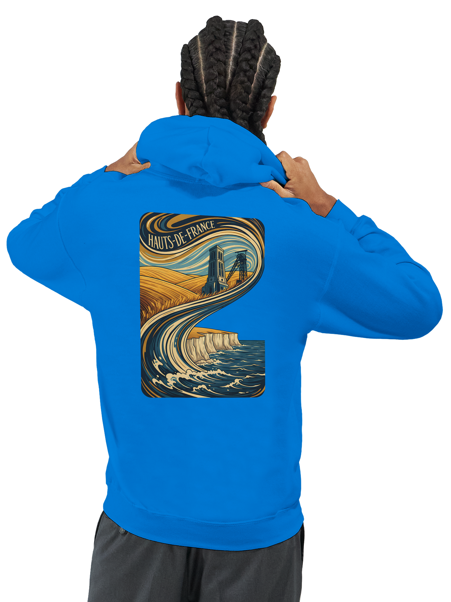 Klassischer Unisex-Hoodie von Top de France | Gildan® 18500
