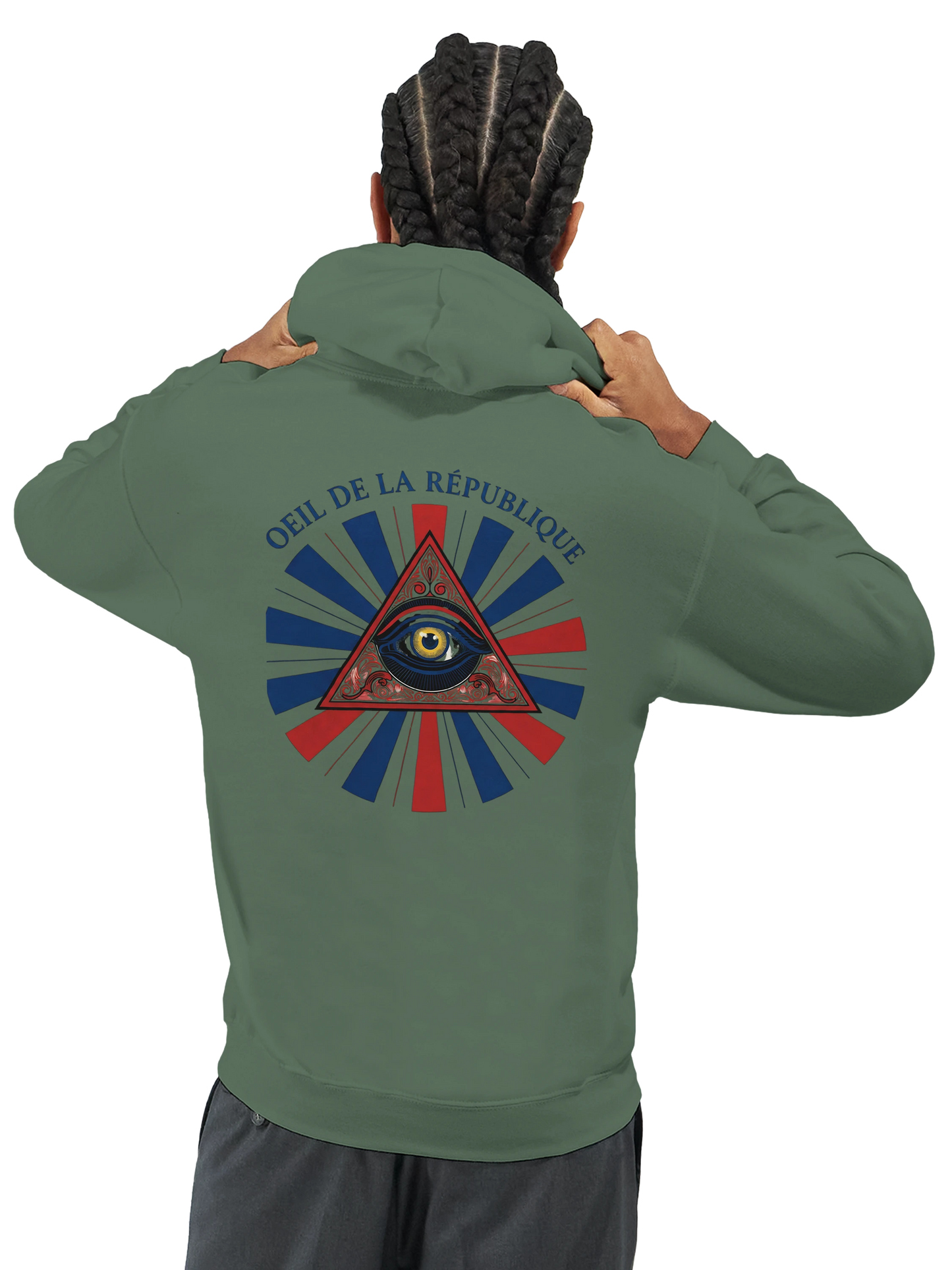 Men's Republic Eye Classic Hoodie | Gildan® 18500
