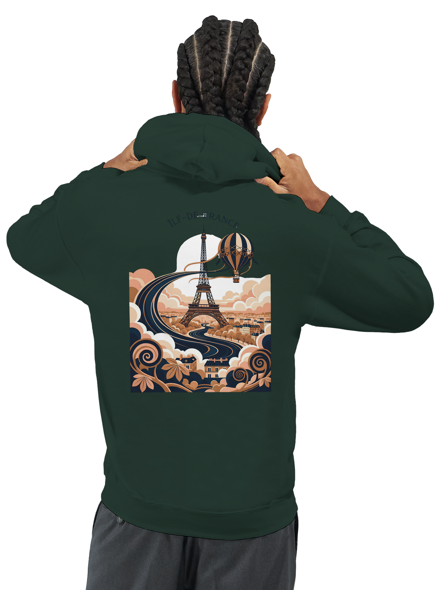 Unisex Hoodie Ile de France Classic | Gildan® 18500