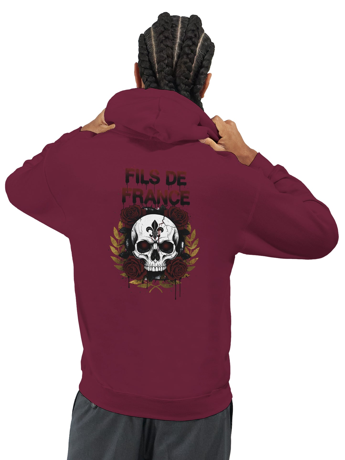 Kapuzenpullover "Fils de France" klassisch | Gildan® 18500