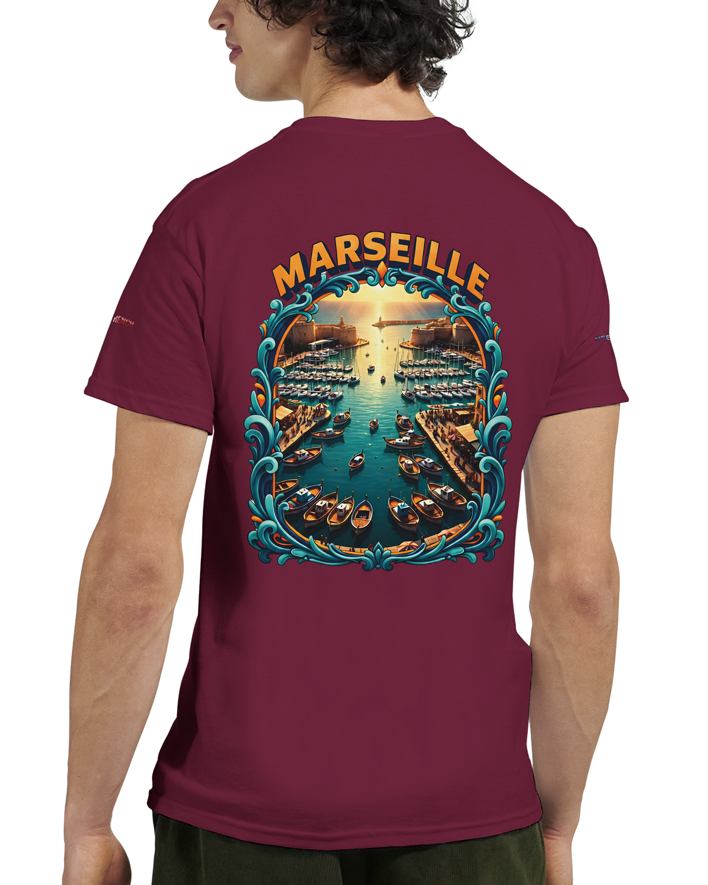 Unisex-T-Shirt Marseille, dick, Rundhalsausschnitt | Gildan® 5000