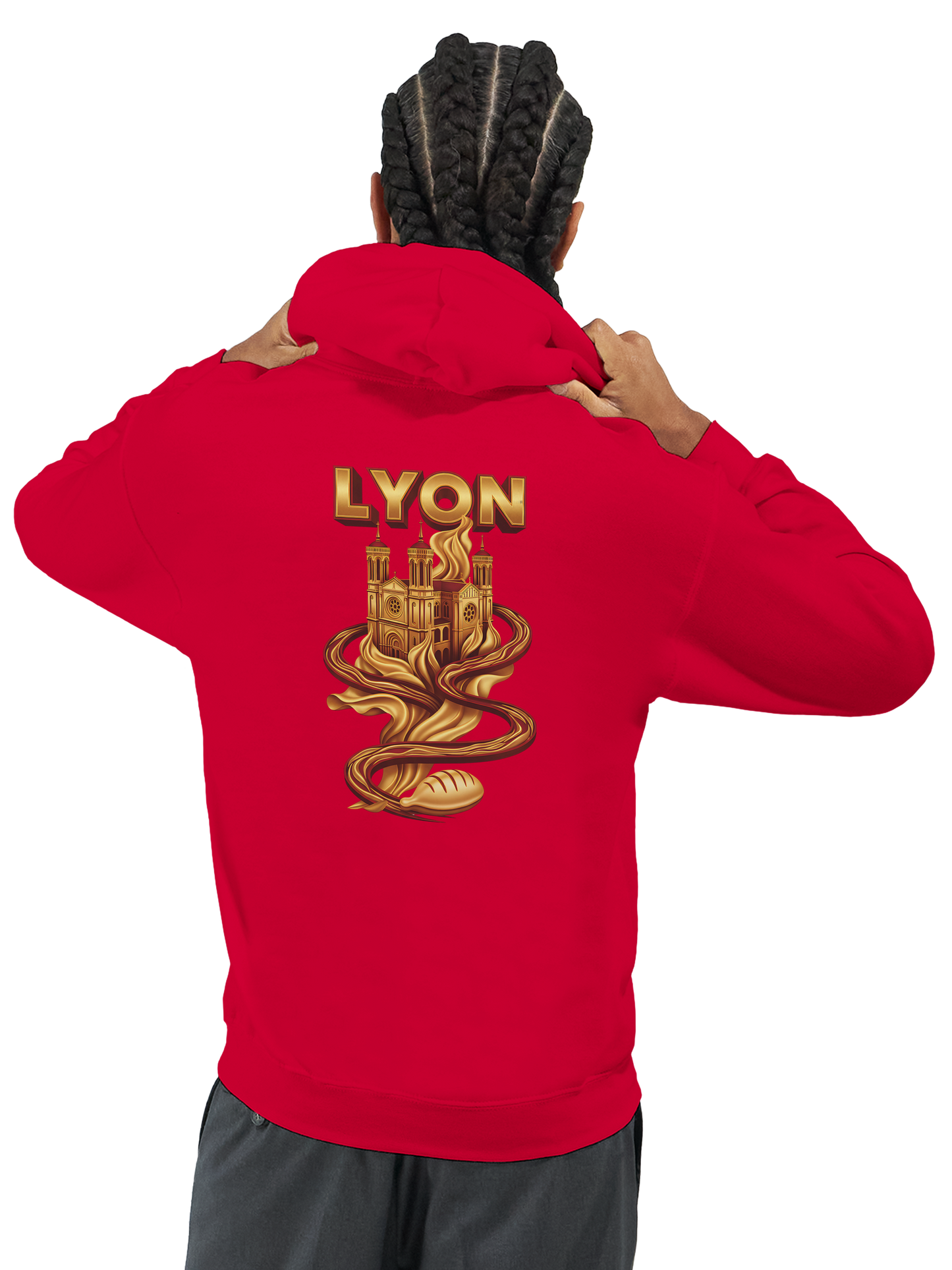 Unisex Hoodie Lyon France Classic | Gildan® 18500