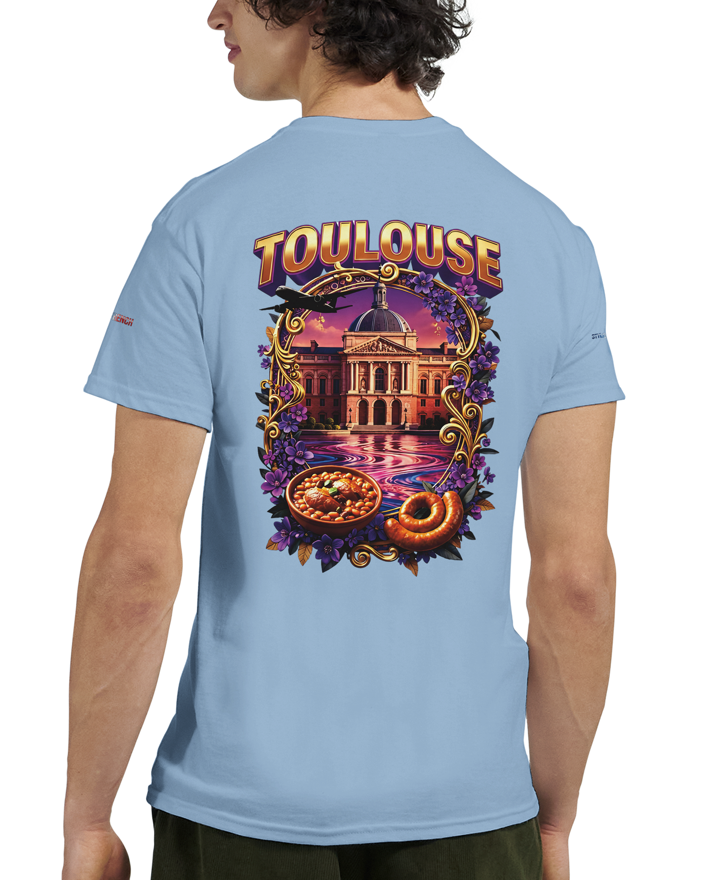- Unisex Toulouse city of France heavy crewneck t-shirt | Gildan® 5000