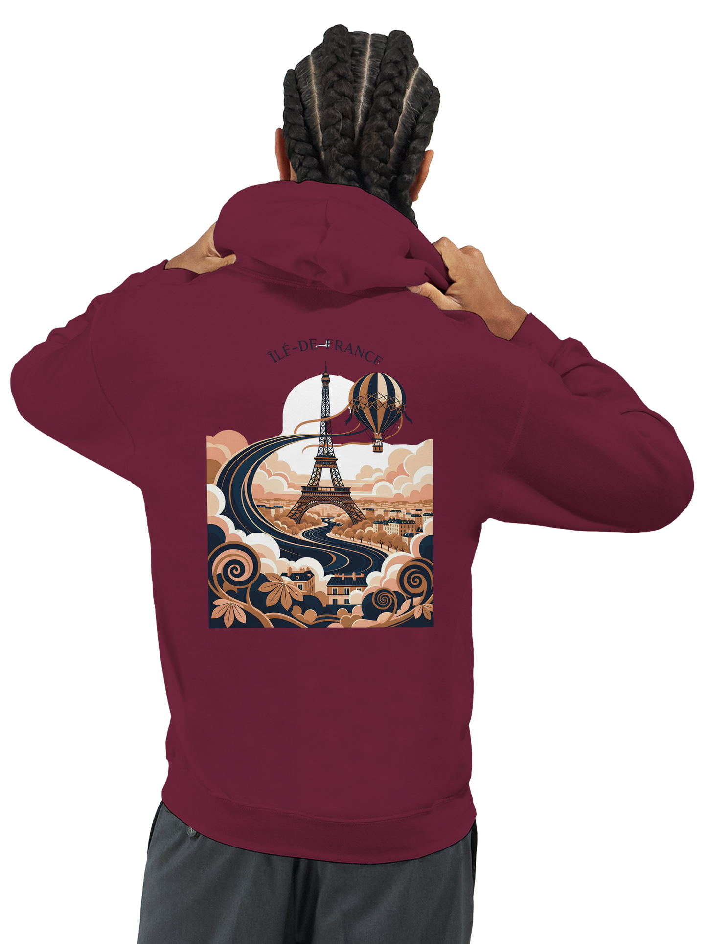 Unisex Hoodie Ile de France Classic | Gildan® 18500
