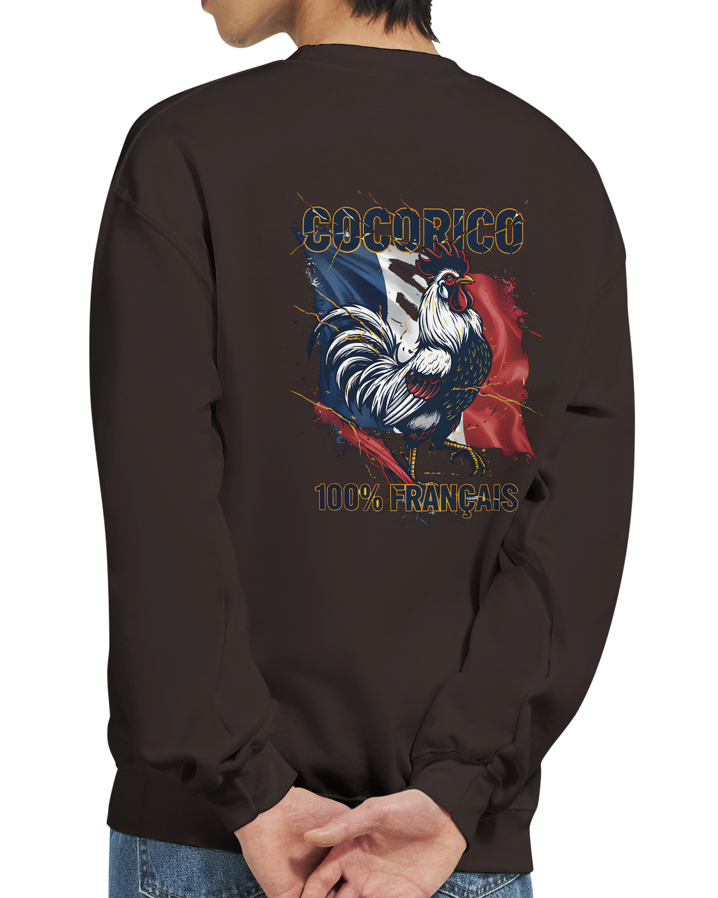 Sweatshirt Cocorico Classic French Style Rundhals | Gildan® 18000