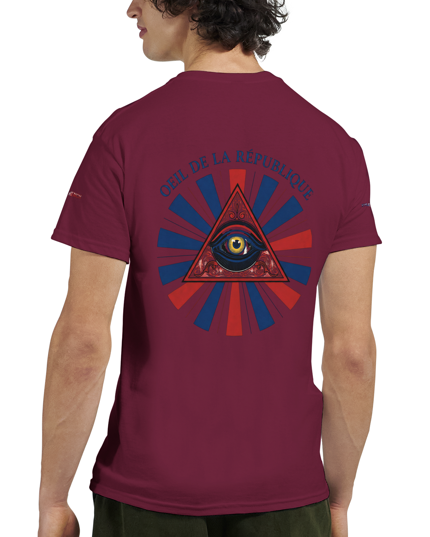 Men's Republic Eye T-Shirt Heavy Crewneck | Gildan® 5000