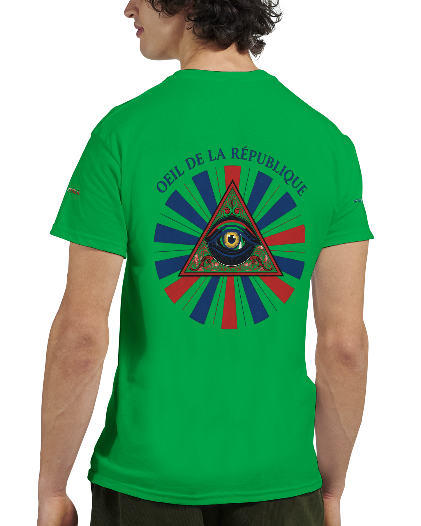 Men's Republic Eye T-Shirt Heavy Crewneck | Gildan® 5000