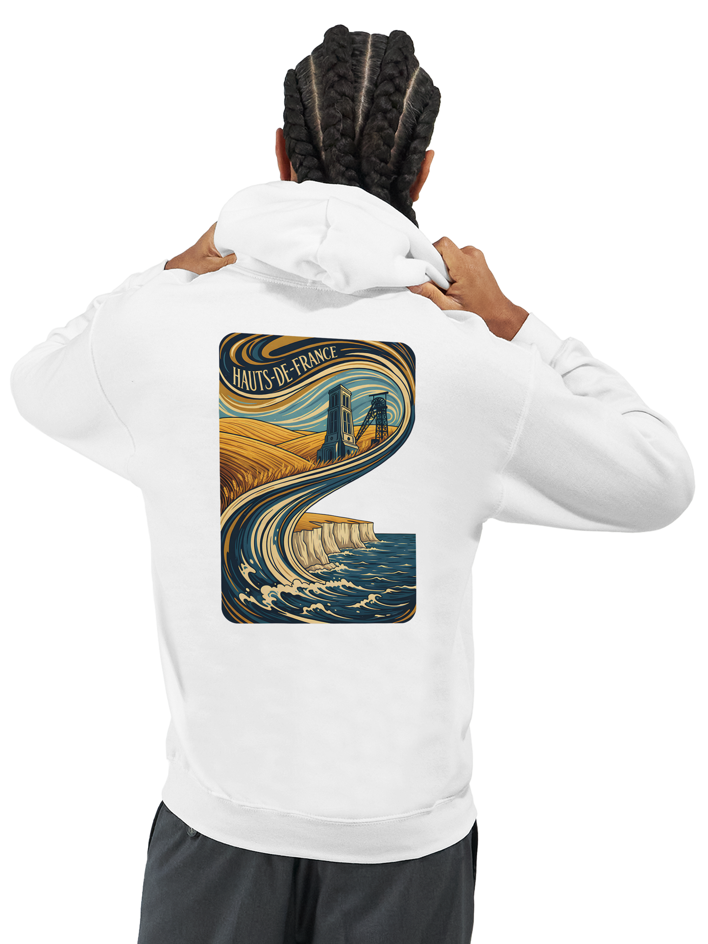 Klassischer Unisex-Hoodie von Top de France | Gildan® 18500