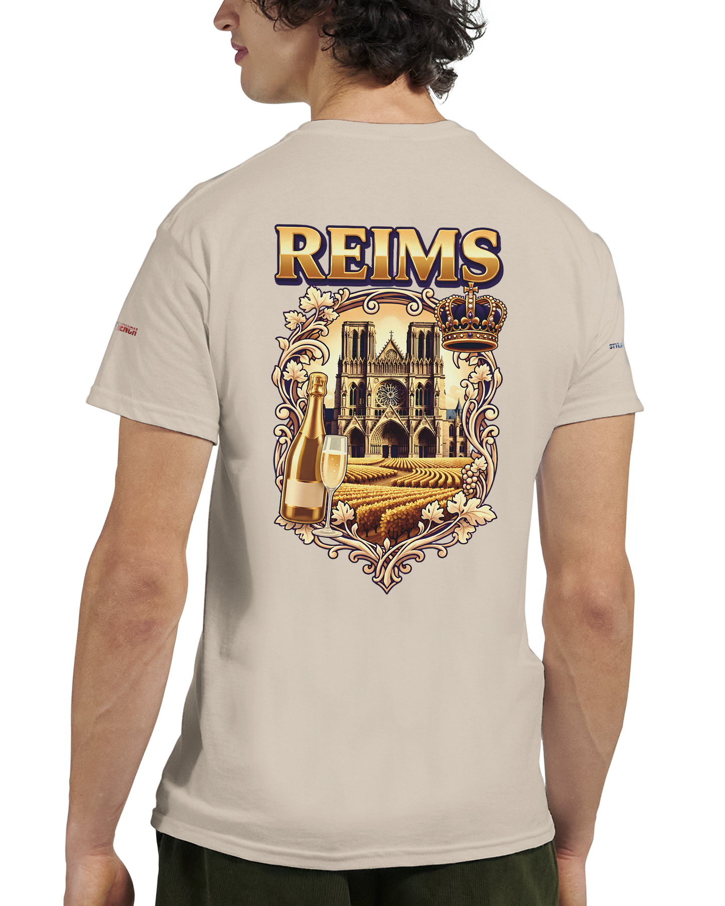 T-shirt Unisexe Reims - Ville de France - Coton Premium