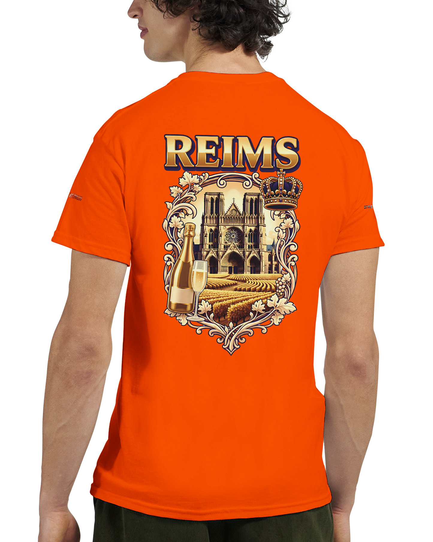 T-shirt Unisexe Reims - Ville de France - Coton Premium