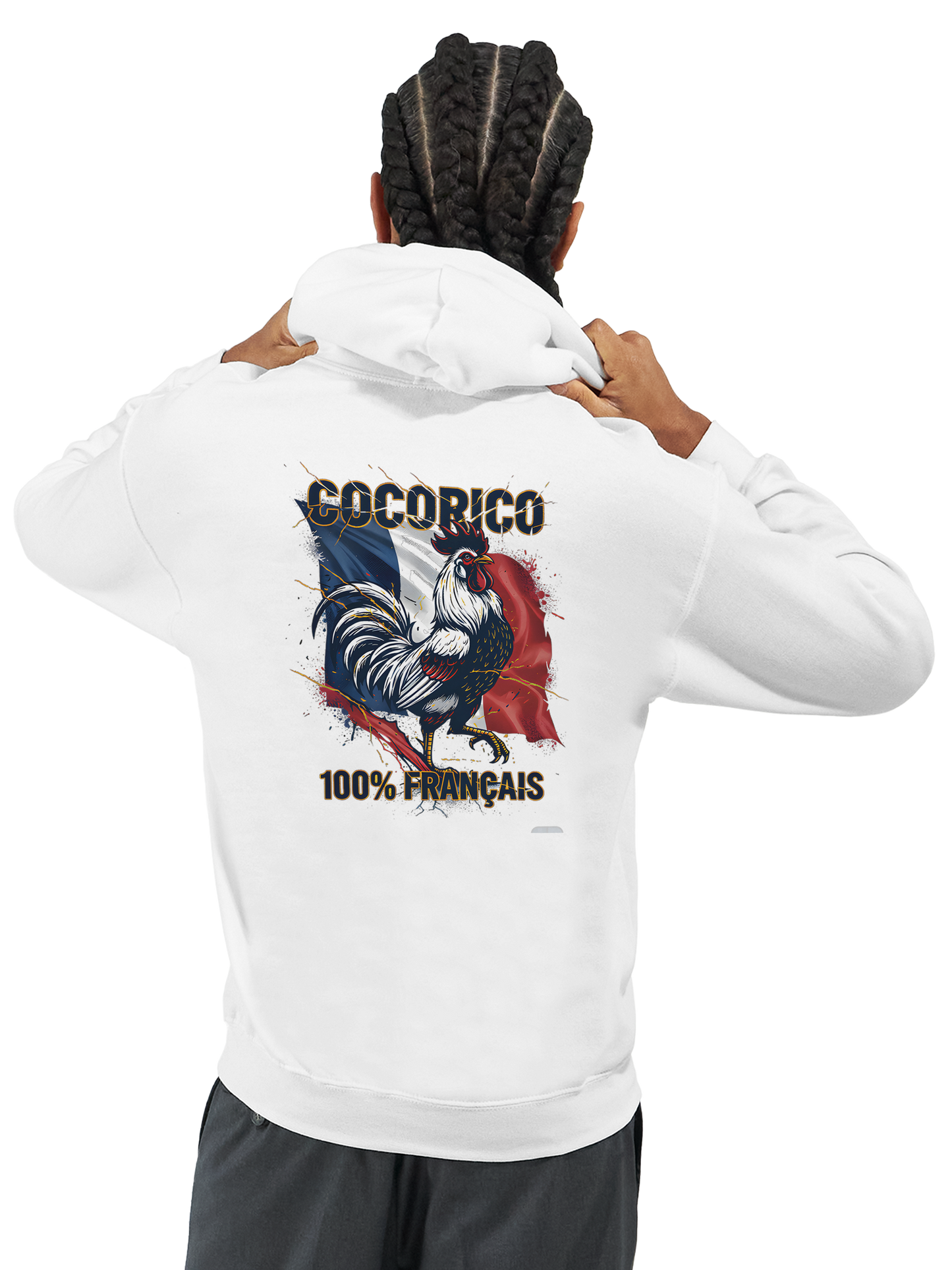 Cocorico Hoodie klassischer französischer Stil | Gildan® 18500