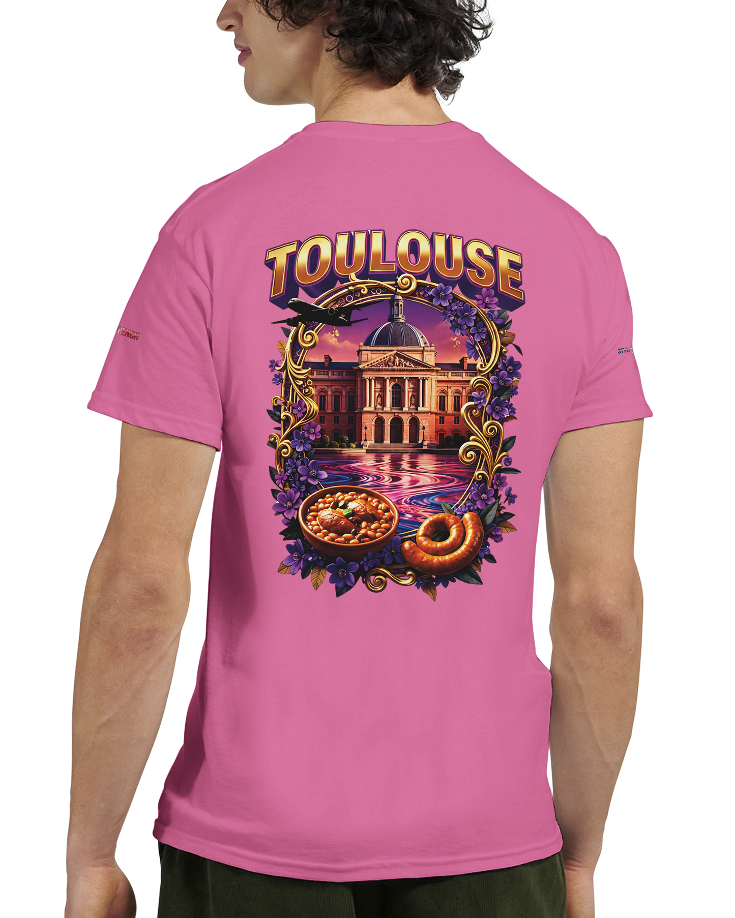 - Unisex Toulouse city of France heavy crewneck t-shirt | Gildan® 5000