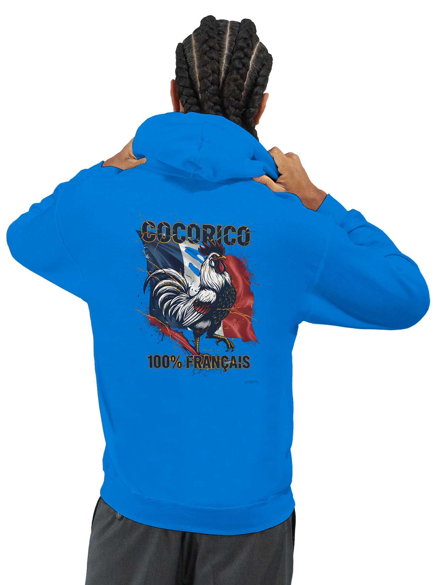 Cocorico Hoodie klassischer französischer Stil | Gildan® 18500