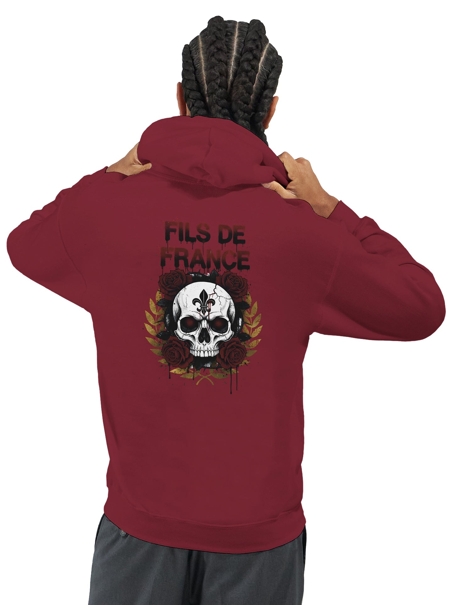 Kapuzenpullover "Fils de France" klassisch | Gildan® 18500