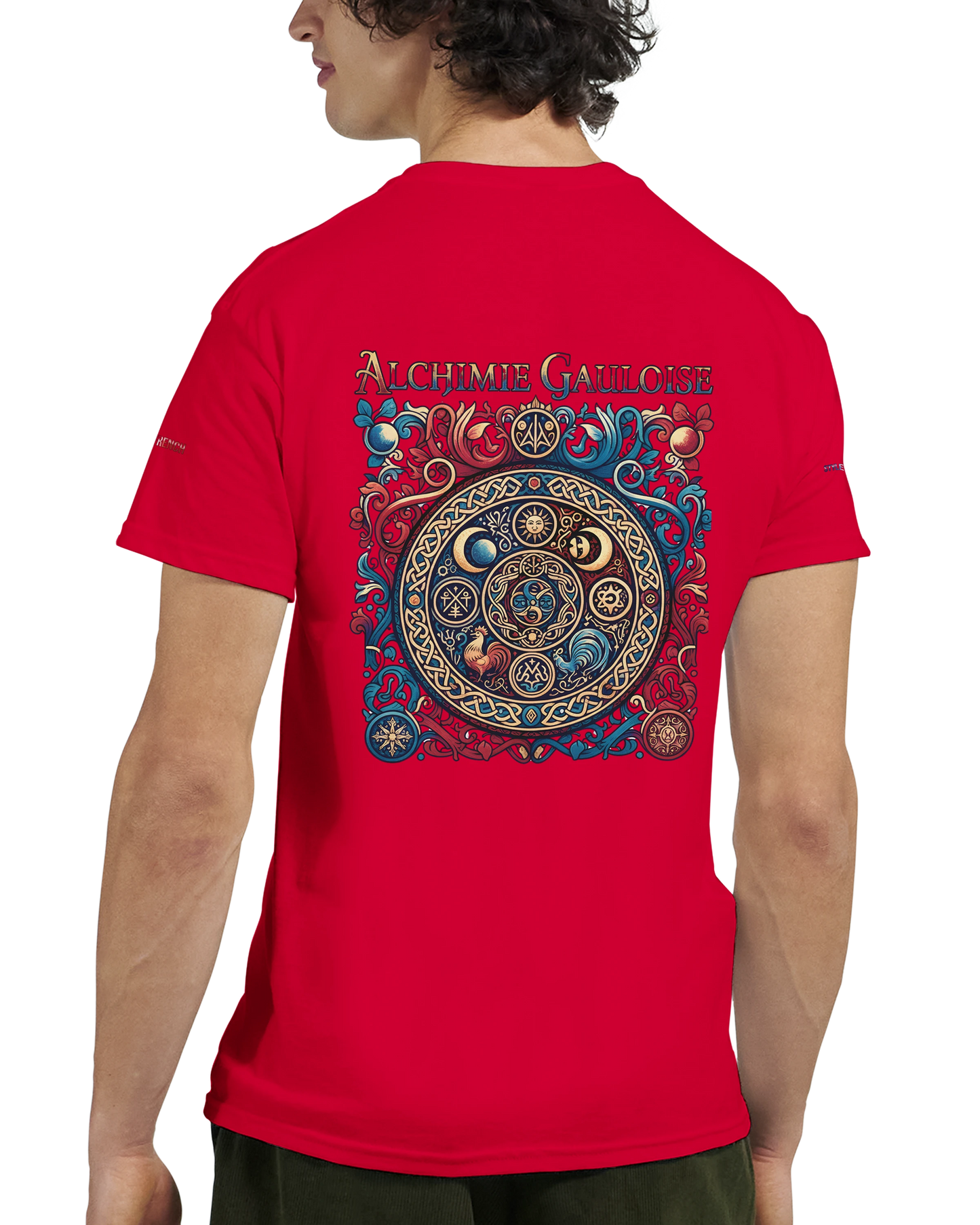 Herren-T-Shirt "Gallische Alchemie" | Schweres Rundhals-T-Shirt | Gildan® 5000
