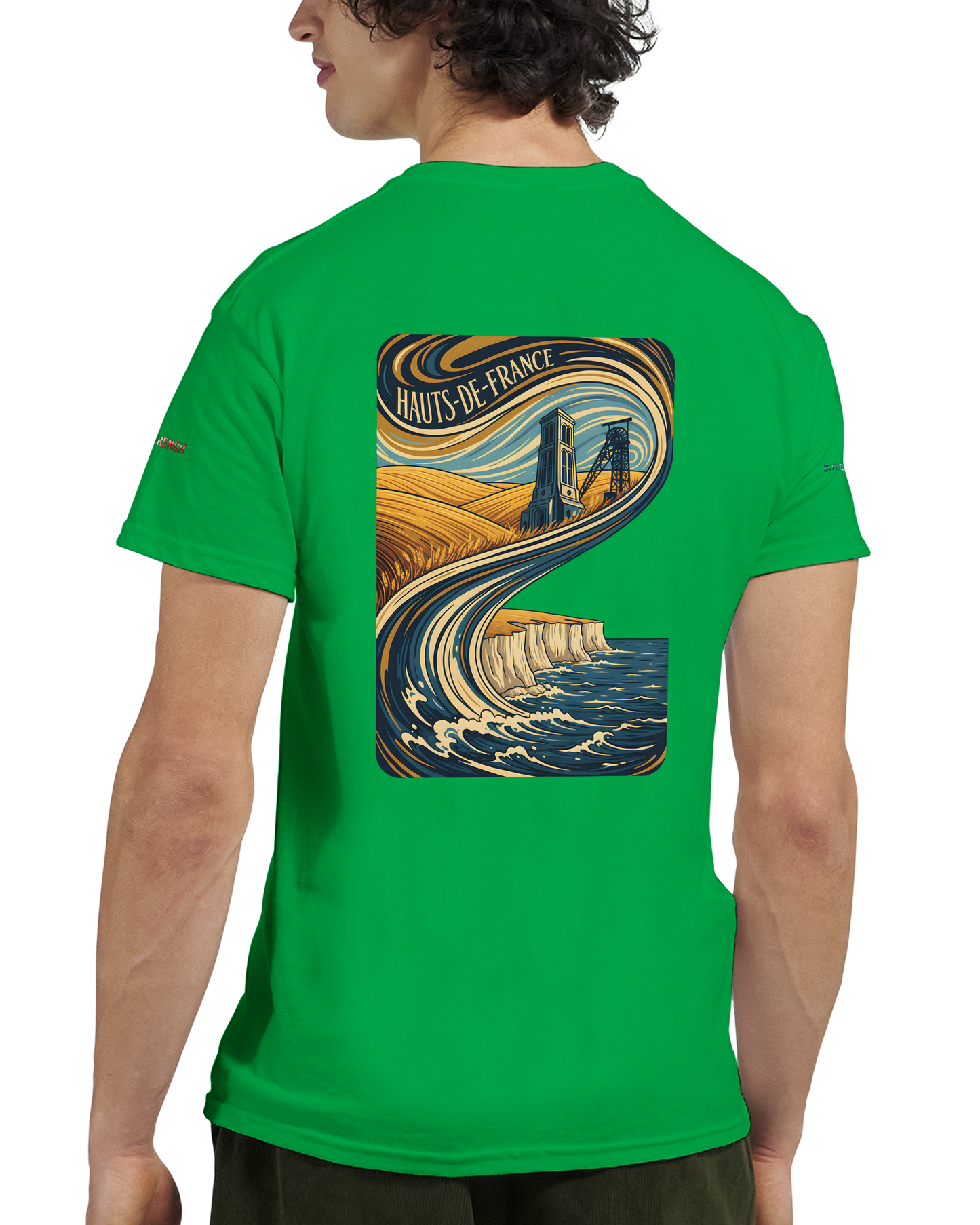 Unisex-T-Shirt Hochwertige Frankreich, dick, Rundhals | Gildan® 5000