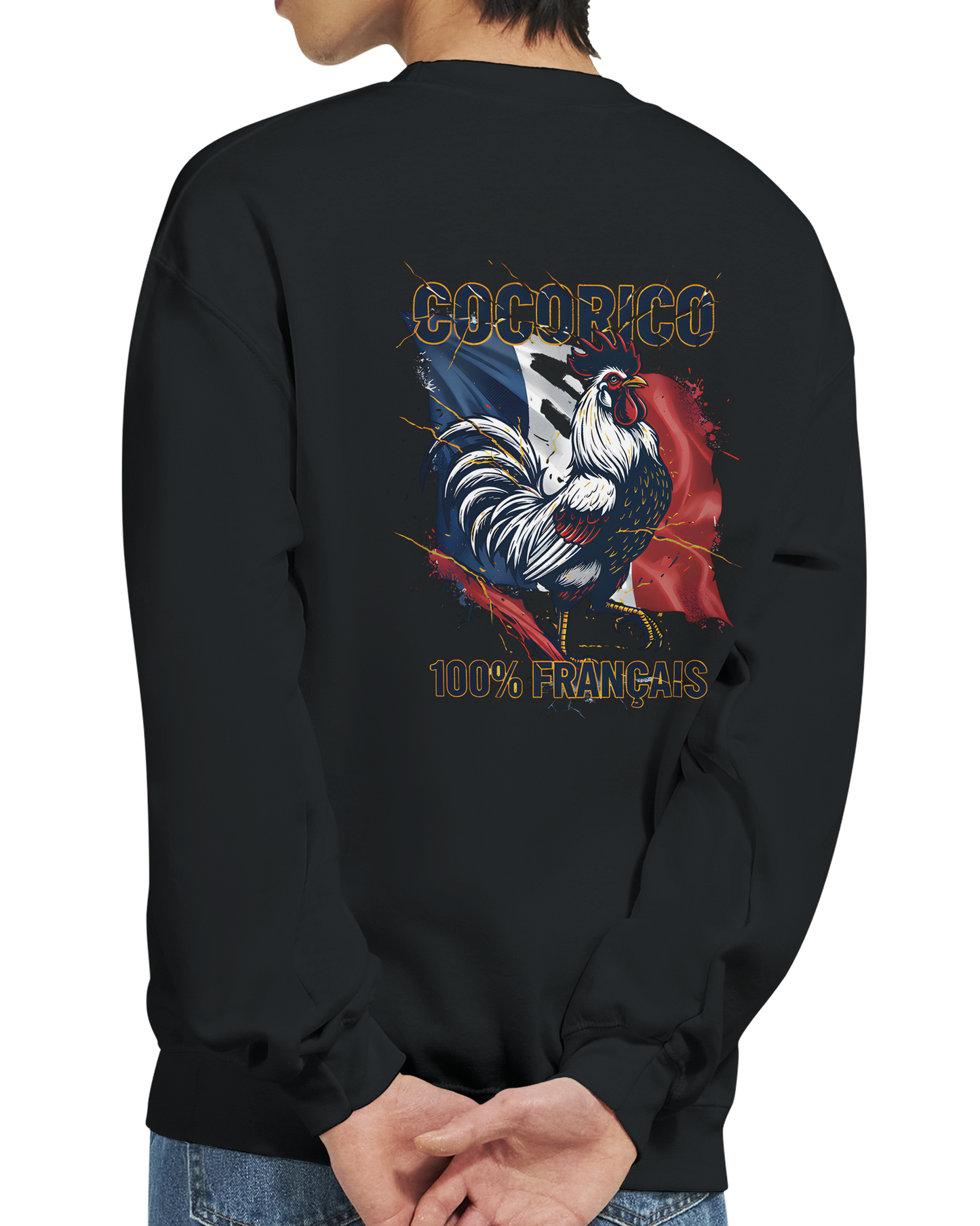 Sweatshirt Cocorico Classic French Style Rundhals | Gildan® 18000
