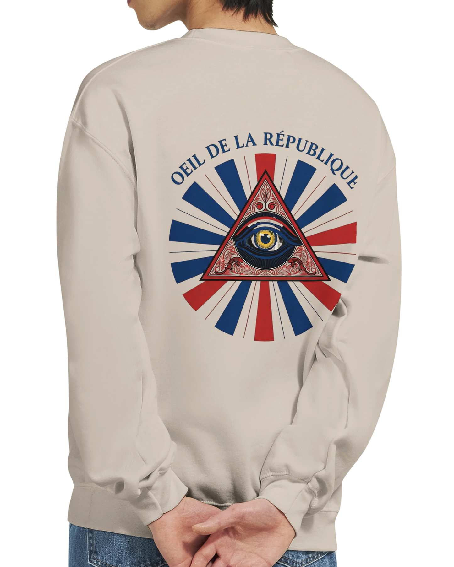 Men's Eye of the Republic Classic Crewneck Sweatshirt | Gildan® 18000