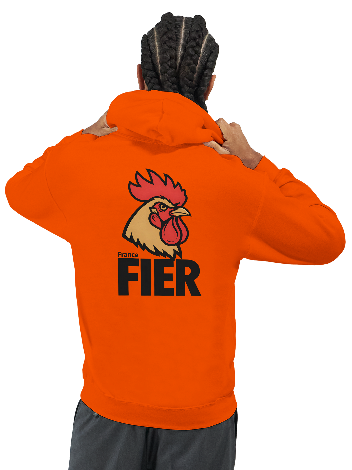 Kapuzenpullover "France Fier" Klassiker | Gildan® 18500
