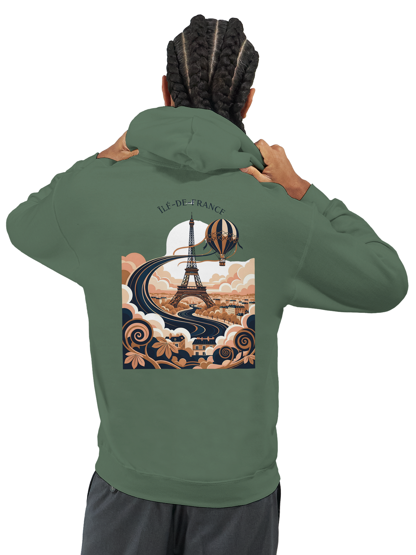 Unisex Hoodie Ile de France Classic | Gildan® 18500