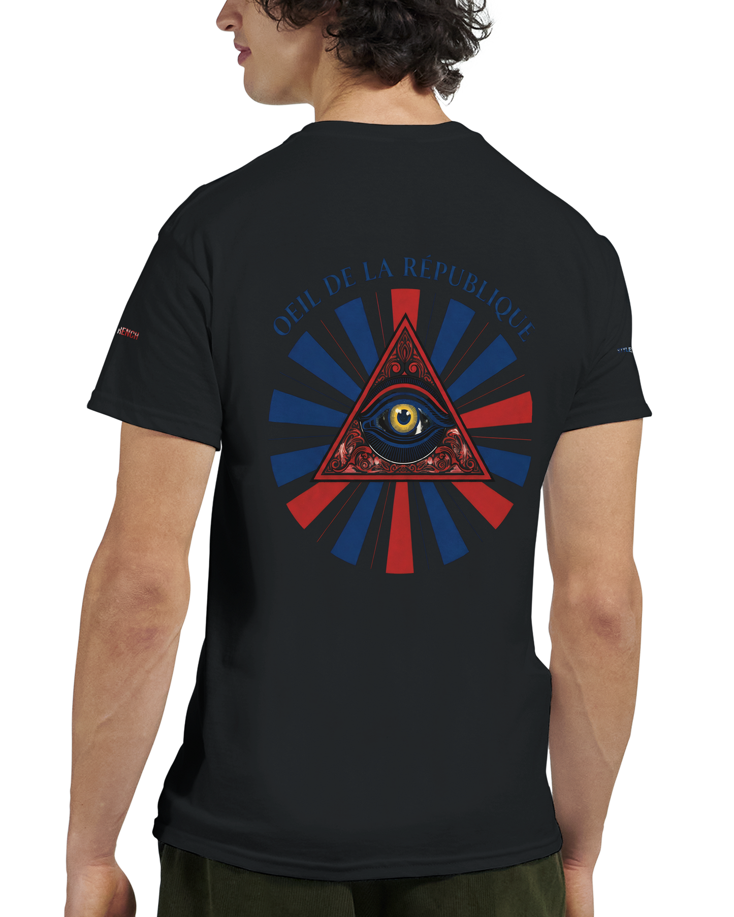 Men's Republic Eye T-Shirt Heavy Crewneck | Gildan® 5000