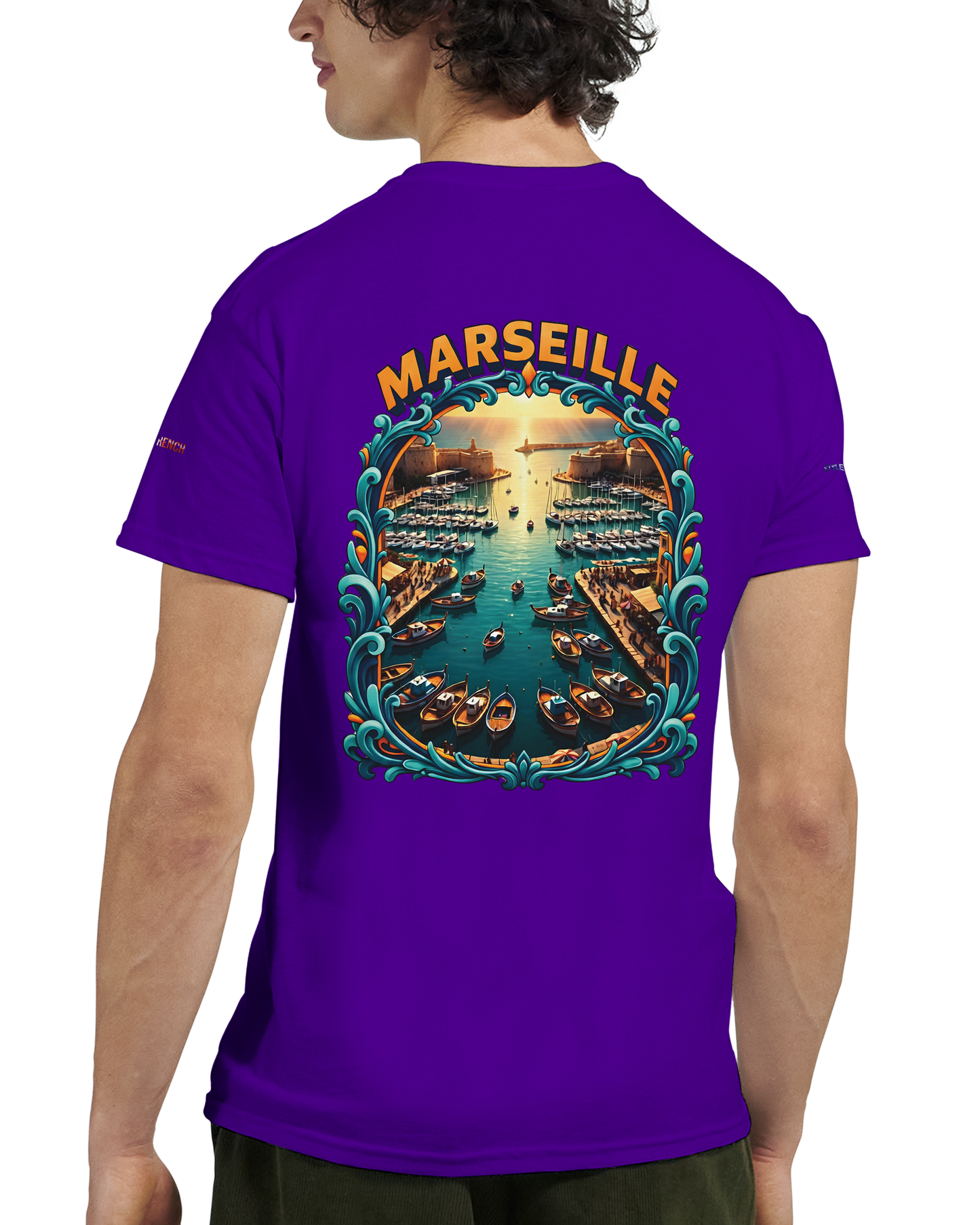 Unisex-T-Shirt Marseille, dick, Rundhalsausschnitt | Gildan® 5000