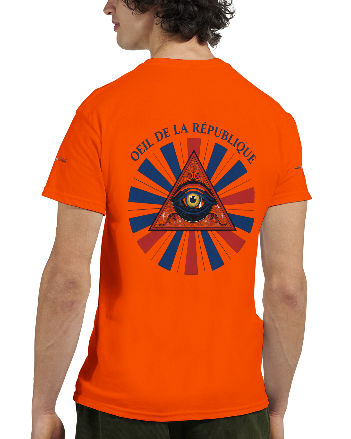 Men's Republic Eye T-Shirt Heavy Crewneck | Gildan® 5000