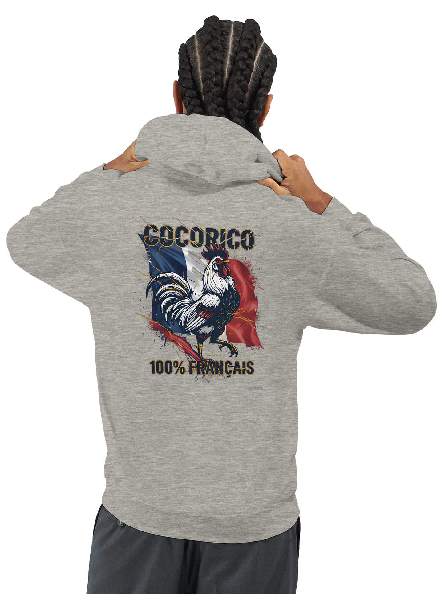 Cocorico Hoodie klassischer französischer Stil | Gildan® 18500