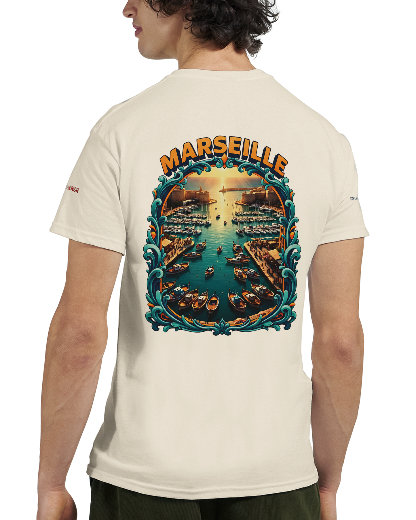 Unisex-T-Shirt Marseille, dick, Rundhalsausschnitt | Gildan® 5000