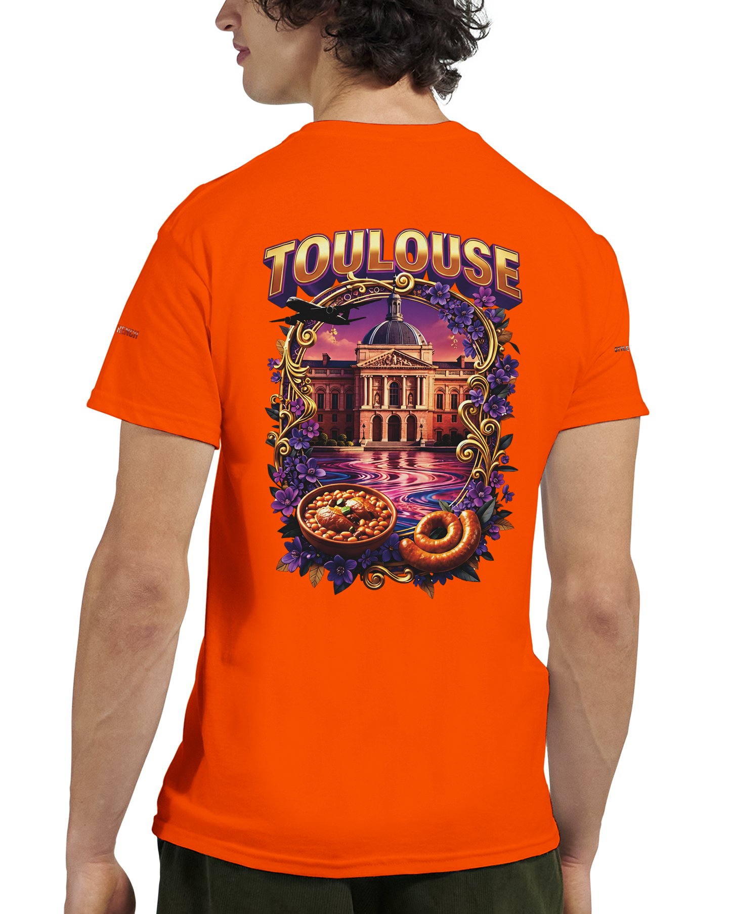 - Unisex Toulouse city of France heavy crewneck t-shirt | Gildan® 5000