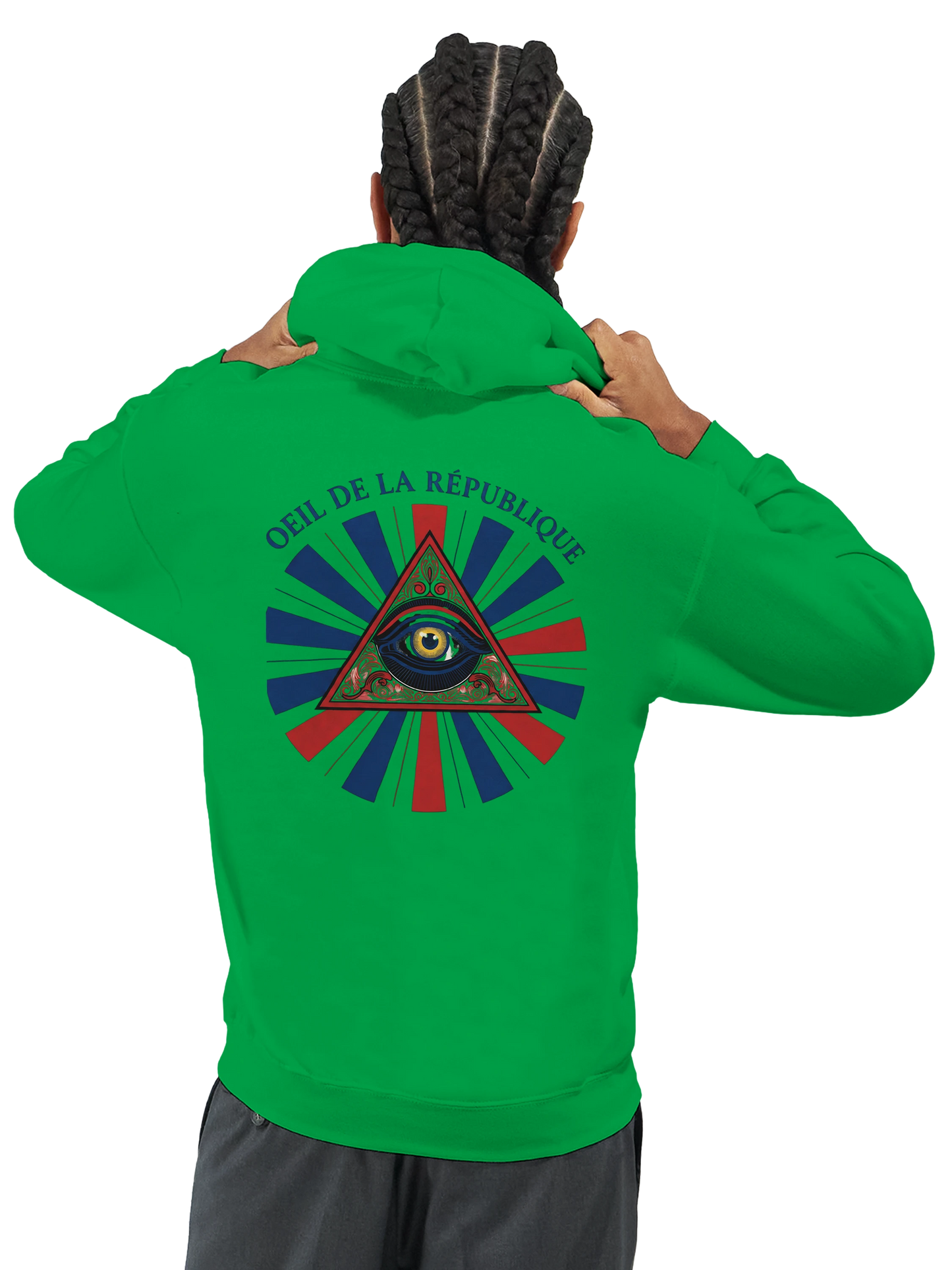 Men's Republic Eye Classic Hoodie | Gildan® 18500