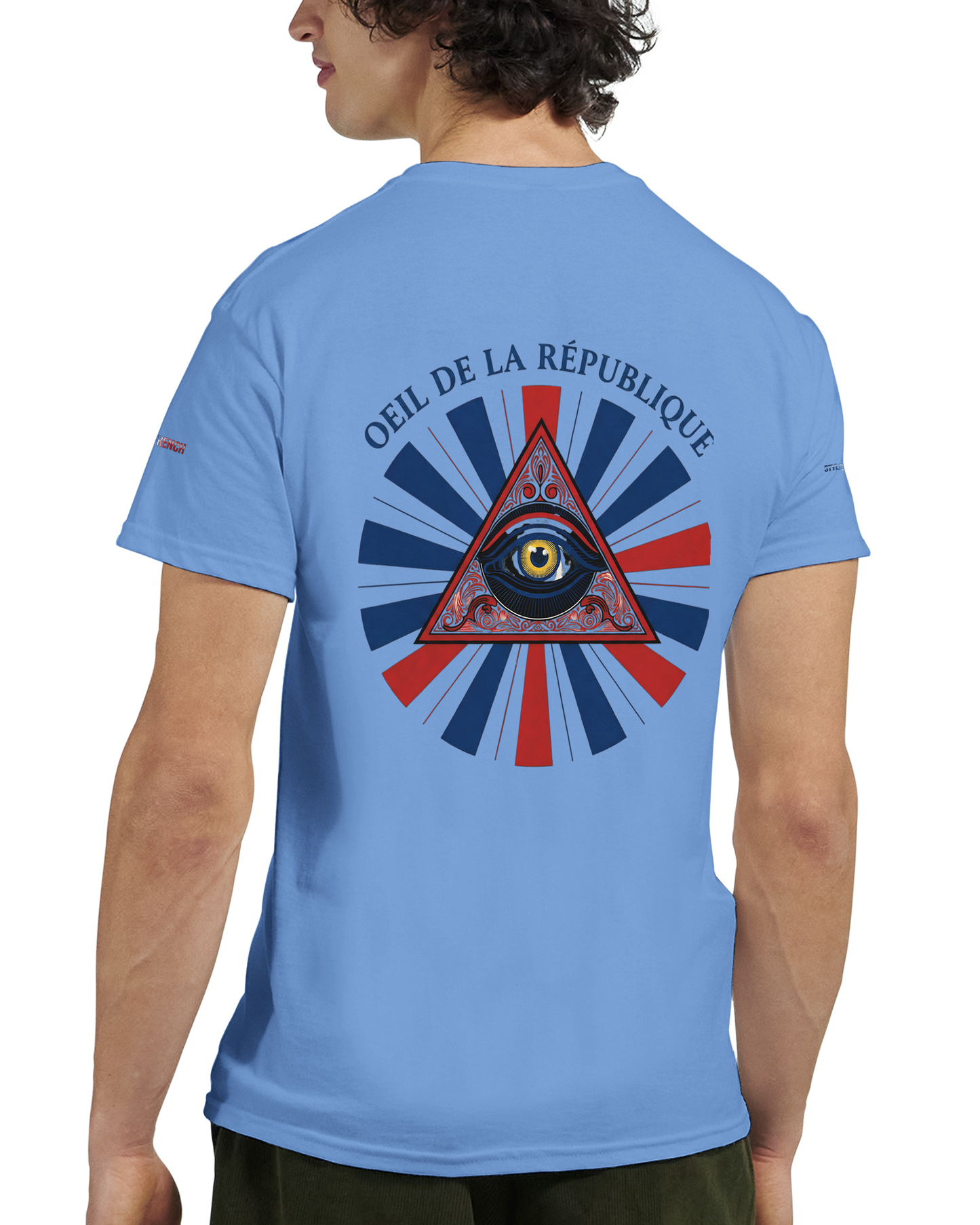 Men's Republic Eye T-Shirt Heavy Crewneck | Gildan® 5000