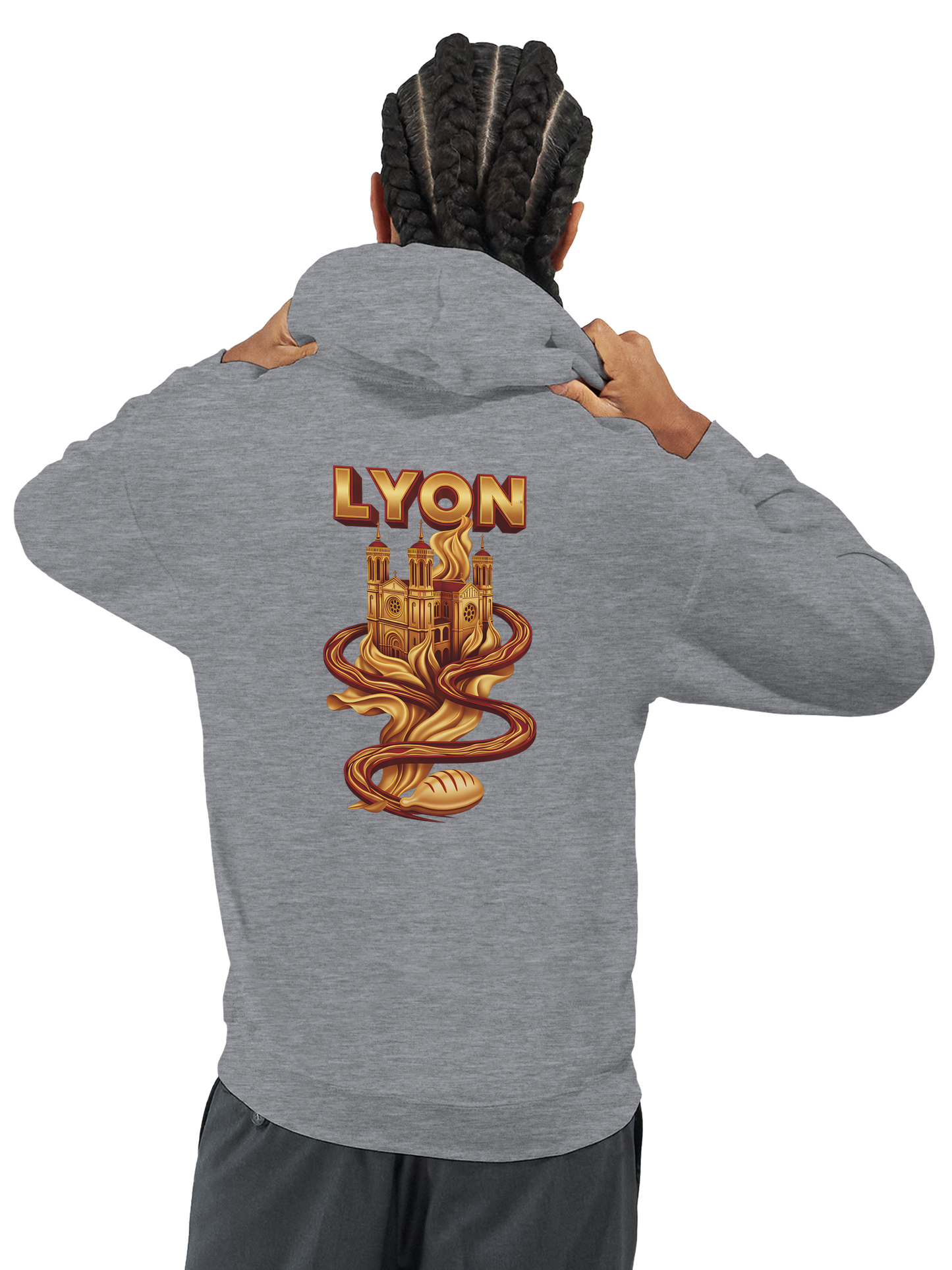 Unisex Hoodie Lyon France Classic | Gildan® 18500