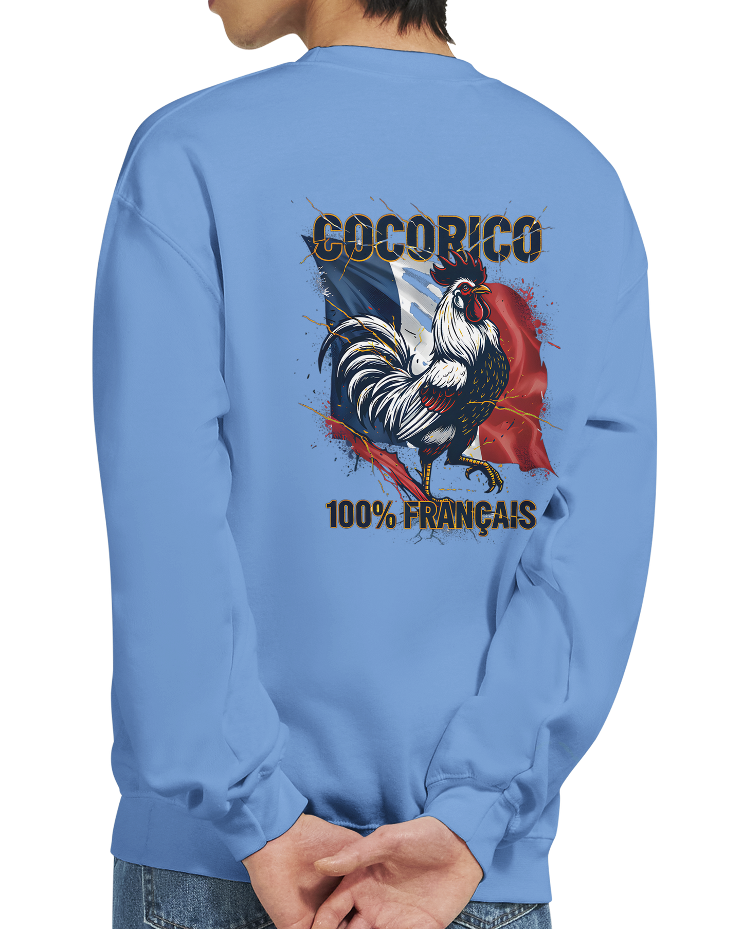 Sweatshirt Cocorico Classic French Style Rundhals | Gildan® 18000