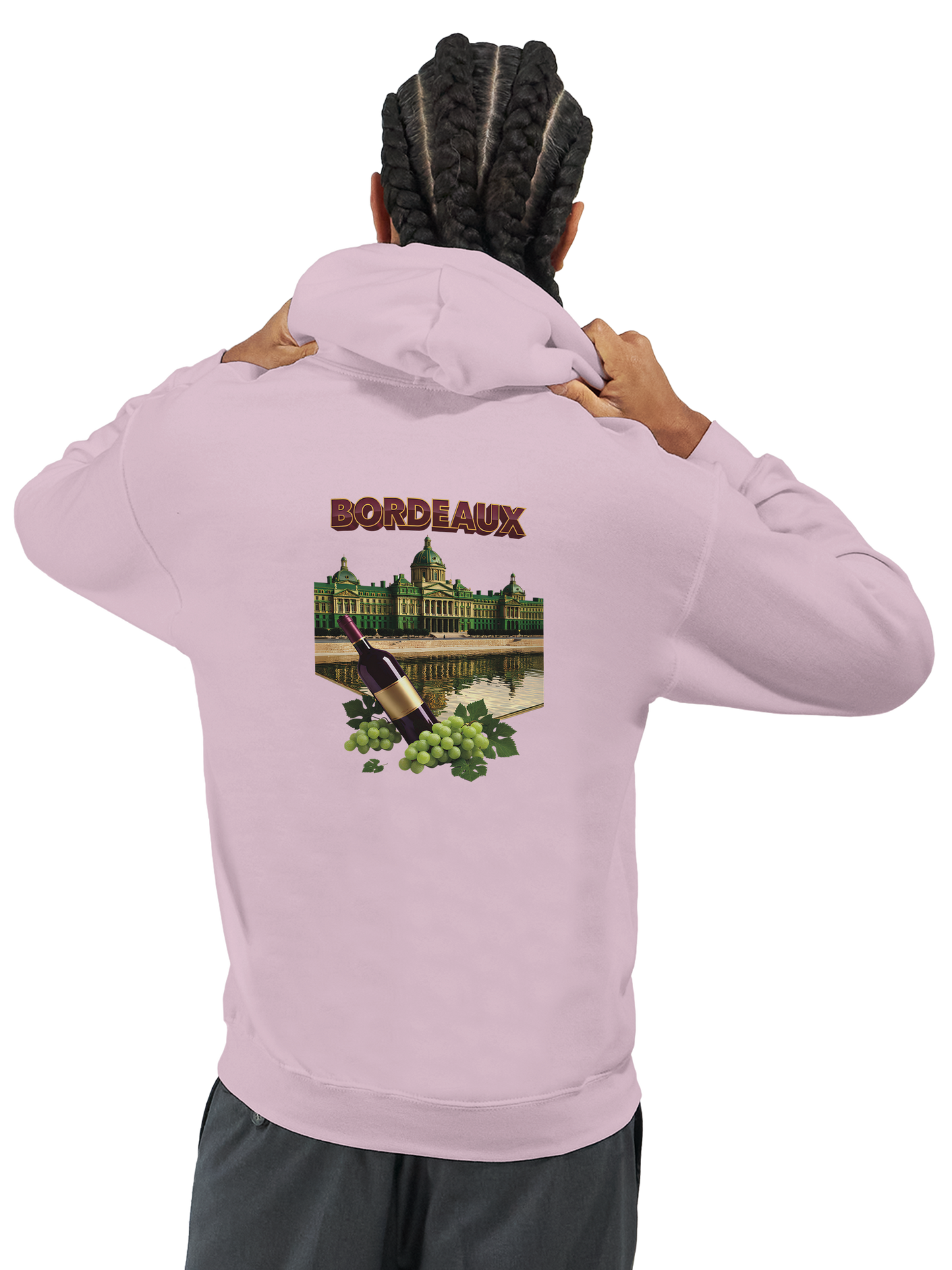 Unisex-Hoodie Bordeaux Stadt Frankreich klassisch | Gildan® 18500