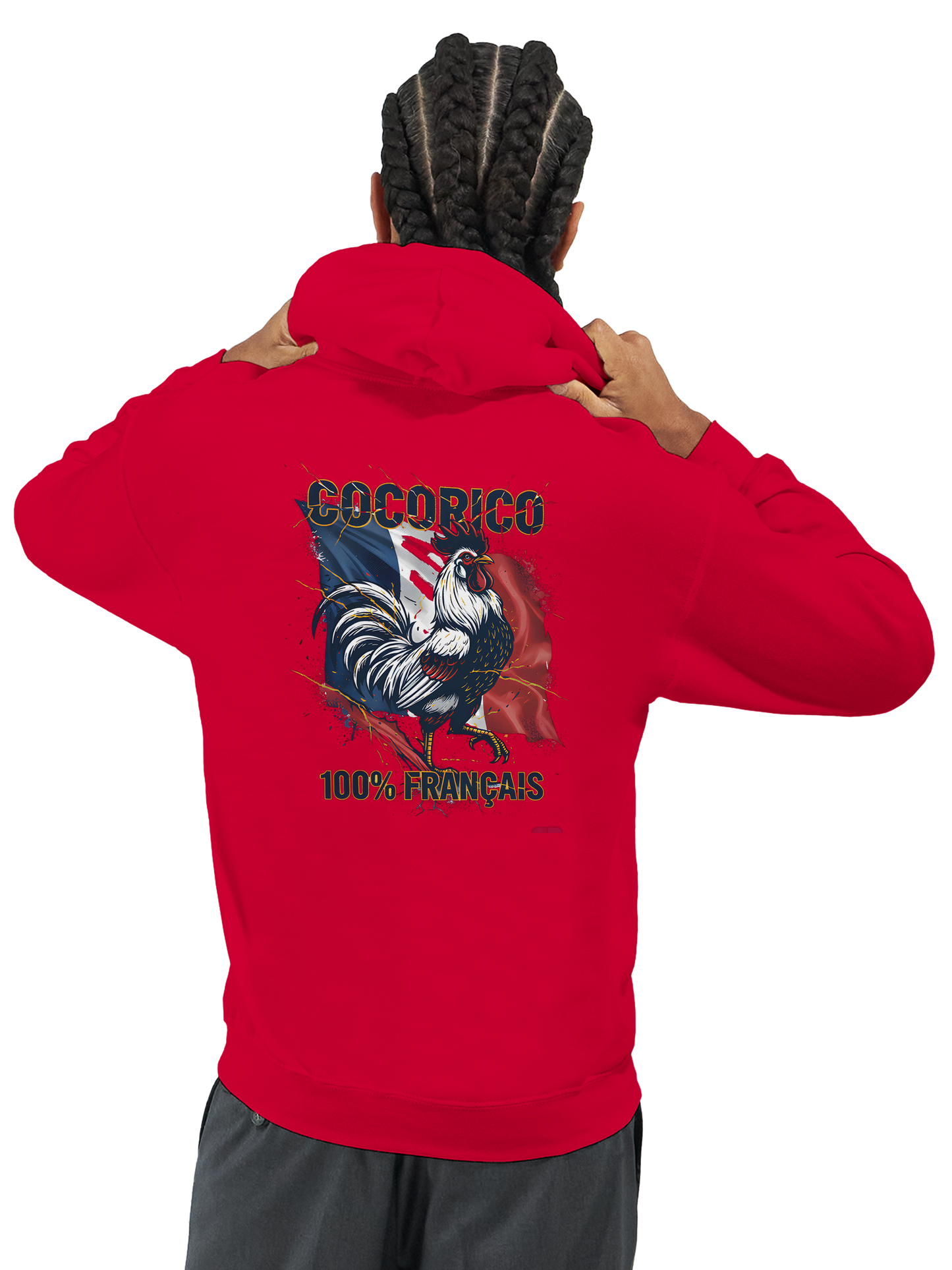 Cocorico Hoodie klassischer französischer Stil | Gildan® 18500