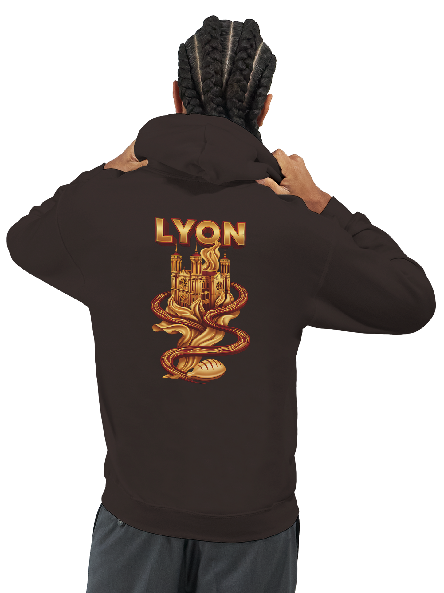 Unisex Hoodie Lyon France Classic | Gildan® 18500