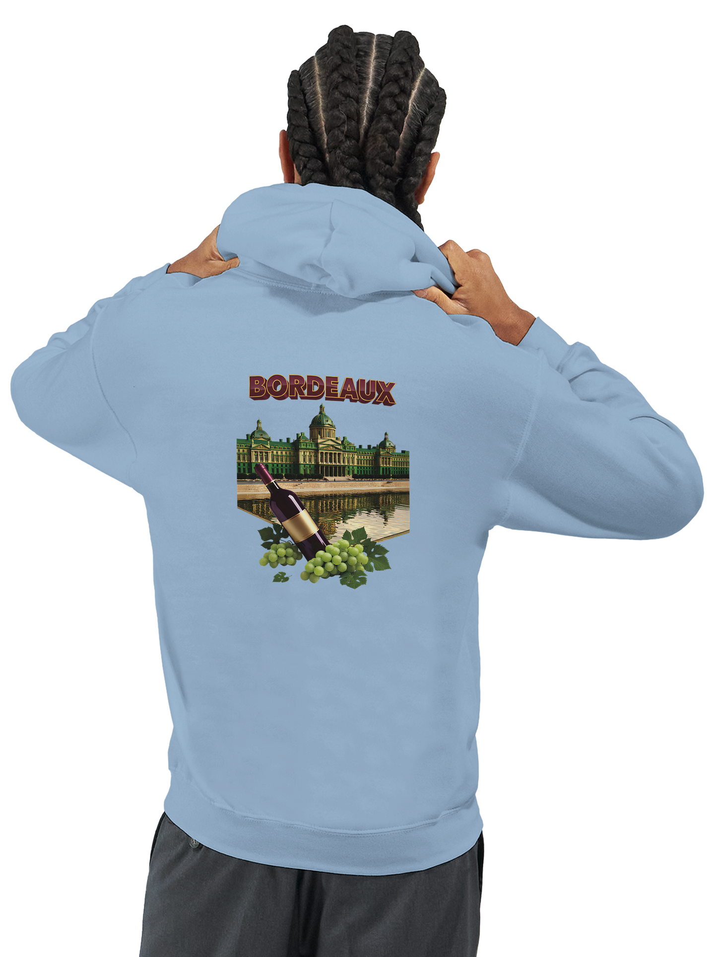 Unisex-Hoodie Bordeaux Stadt Frankreich klassisch | Gildan® 18500
