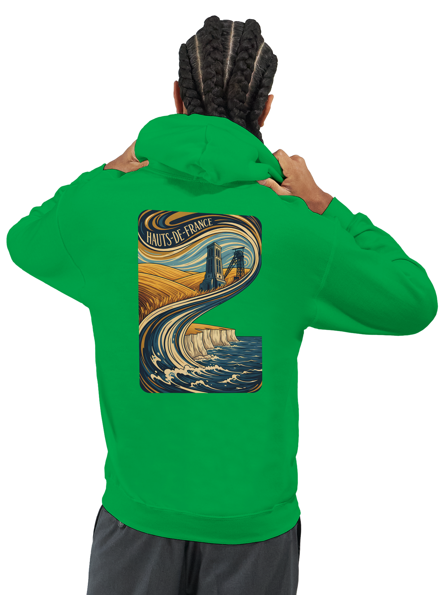 Klassischer Unisex-Hoodie von Top de France | Gildan® 18500